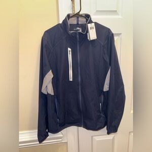 RLX Ralph Lauren Navy and Gray zip up